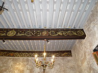 Chateau de Mauriac (12), Plafond peint